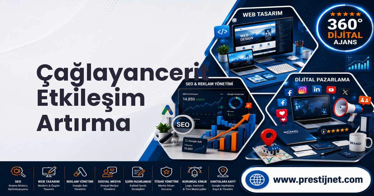 Çağlayancerit Etkileşim Artırma