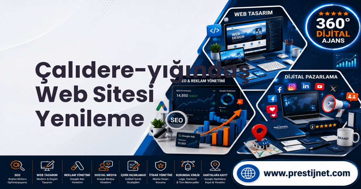 Çalıdere-yığındaş Web Sitesi Yenileme