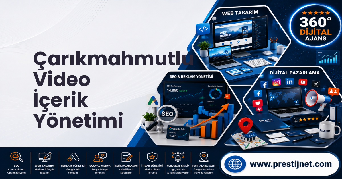 Çarıkmahmutlu Video İçerik Yönetimi