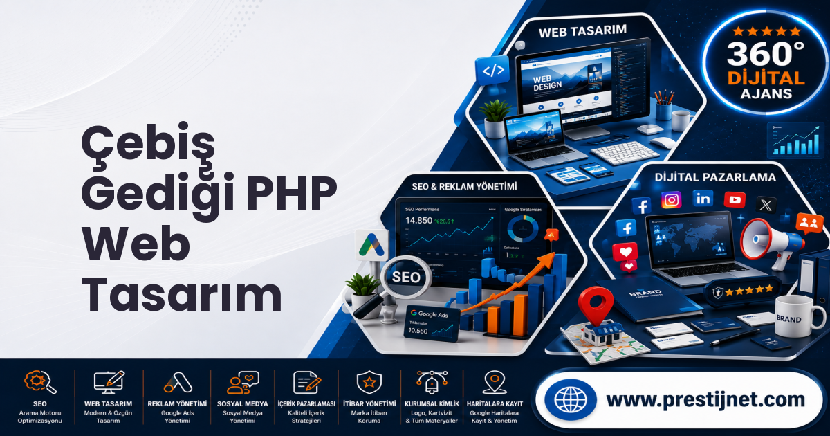 Çebiş Gediği PHP Web Tasarım
