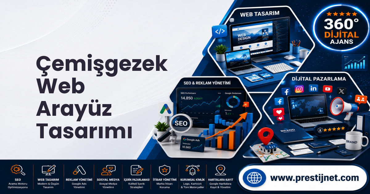 Çemişgezek Web Arayüz Tasarımı