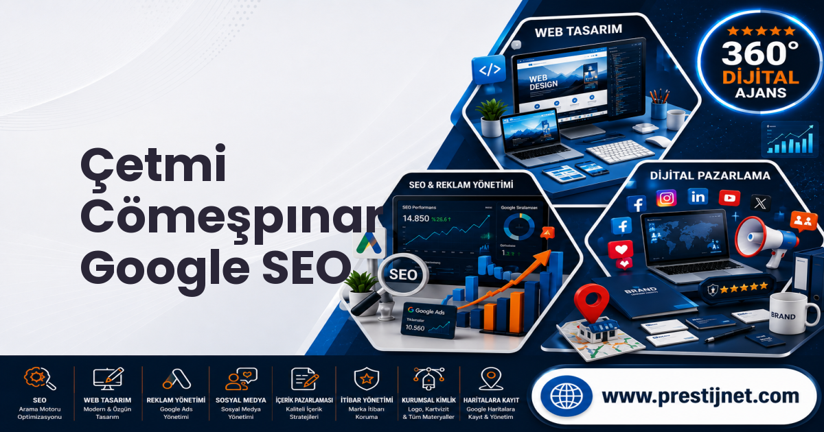 Çetmi Cömeşpınar Google SEO