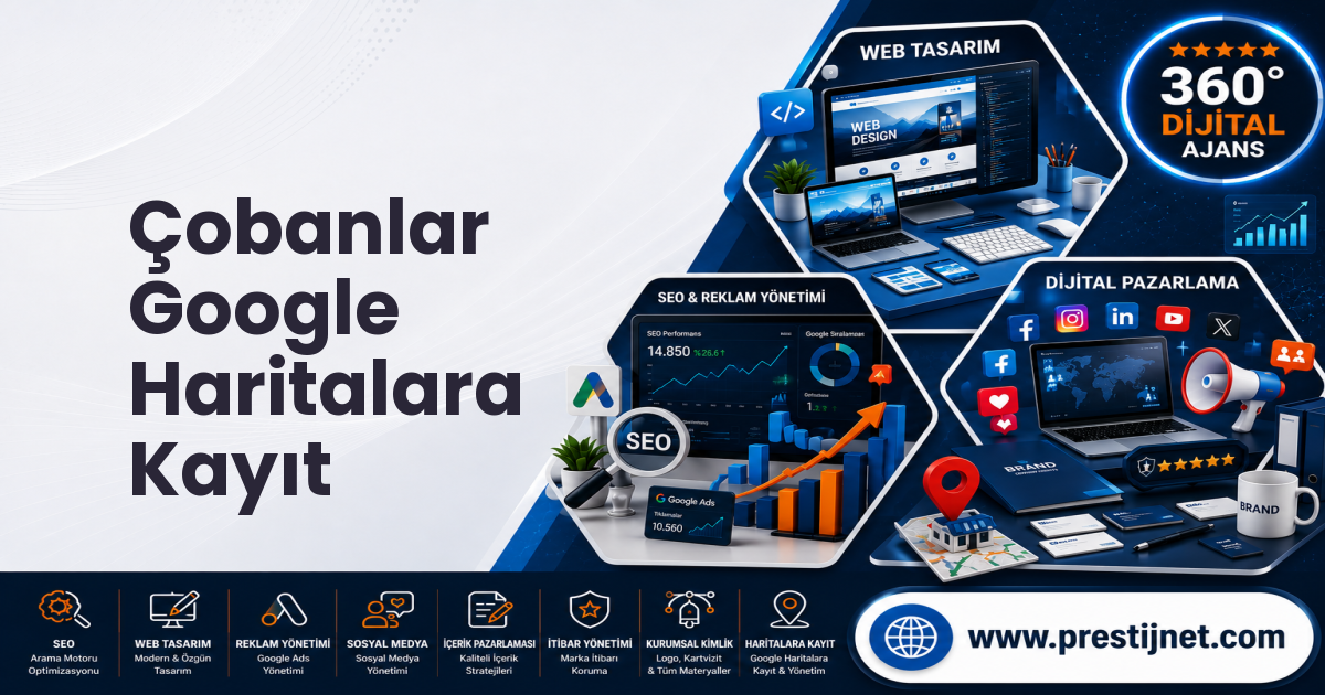 Çobanlar Google Haritalara Kayıt