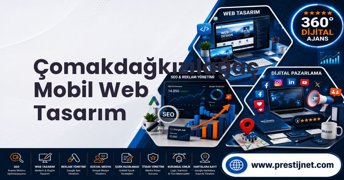 Çomakdağkızılağaç Mobil Web Tasarım