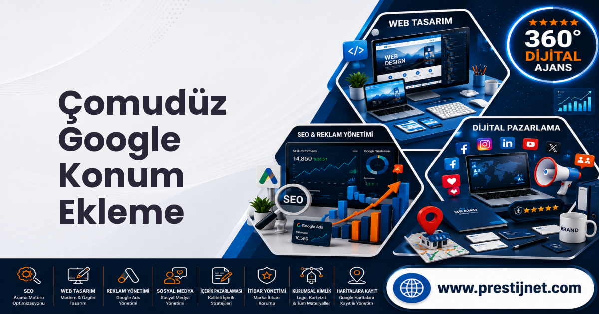 Çomudüz Google Konum Ekleme