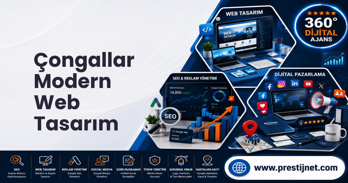 Çongallar Modern Web Tasarım