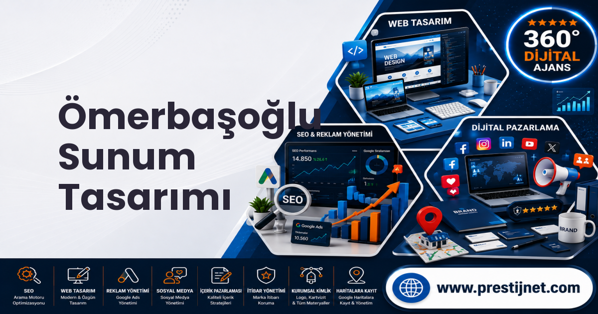 Ömerbaşoğlu Sunum Tasarımı