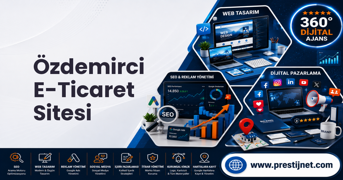 Özdemirci E-Ticaret Sitesi