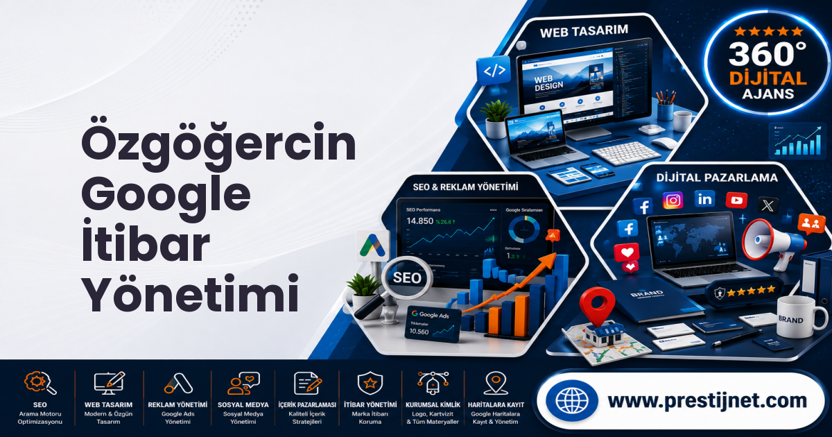 Özgöğercin Google İtibar Yönetimi