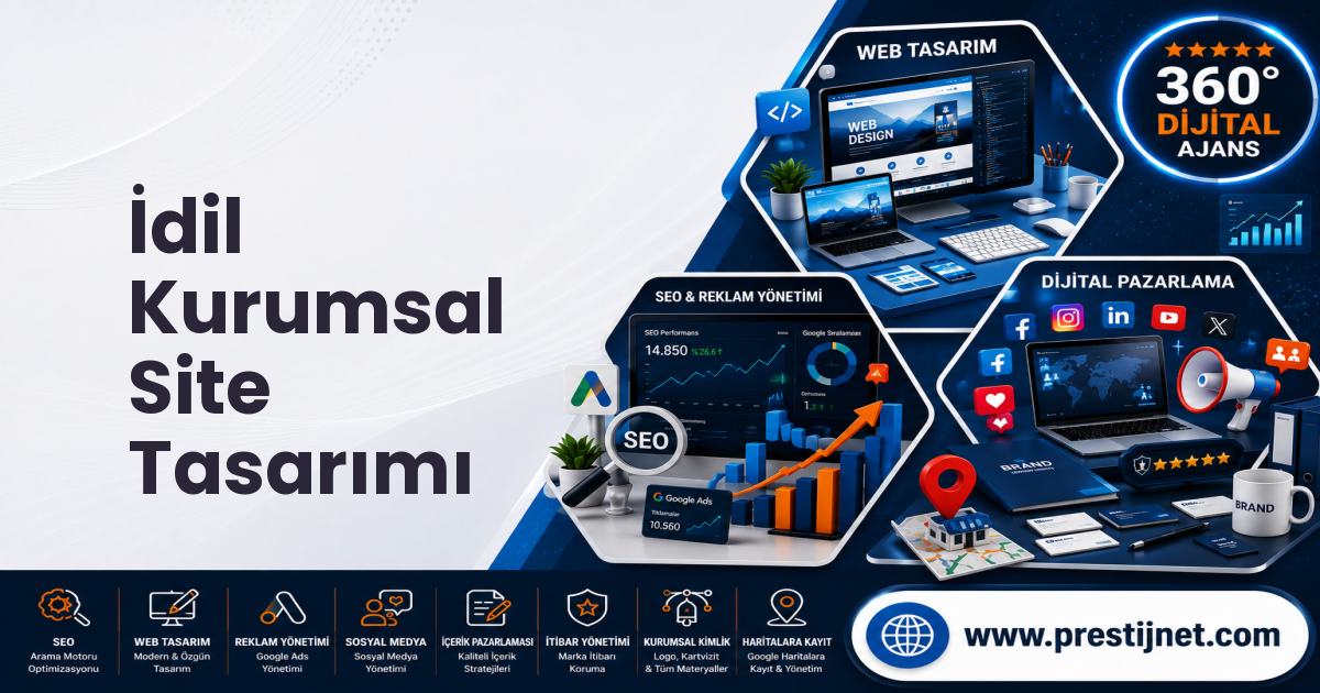 İdil Kurumsal Site Tasarımı