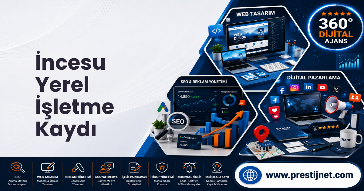 İncesu Yerel İşletme Kaydı