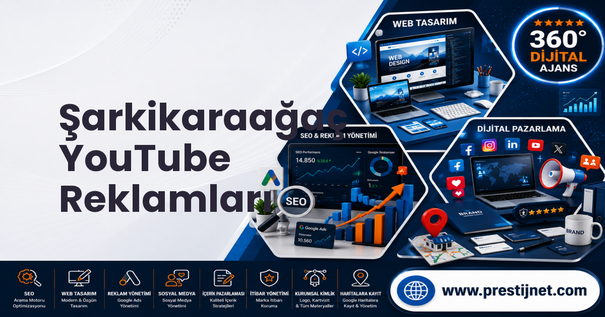 Şarkikaraağaç YouTube Reklamları