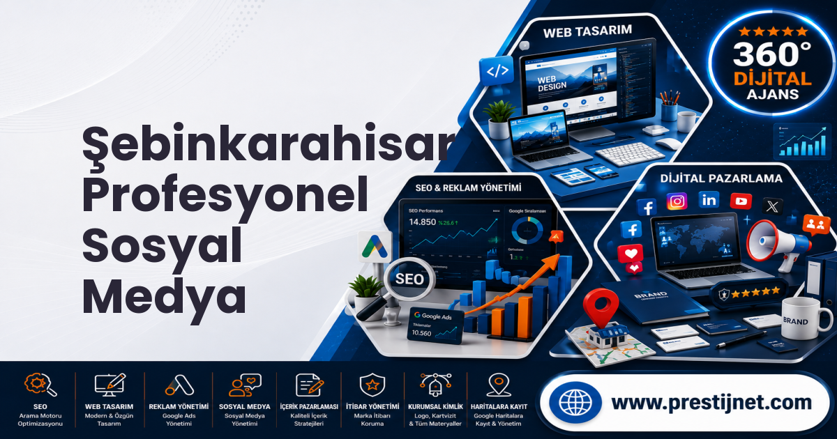 Şebinkarahisar Profesyonel Sosyal Medya