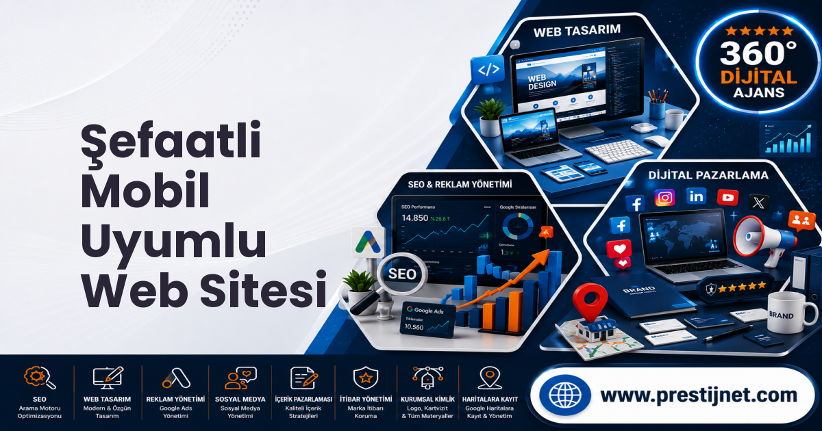 Şefaatli Mobil Uyumlu Web Sitesi