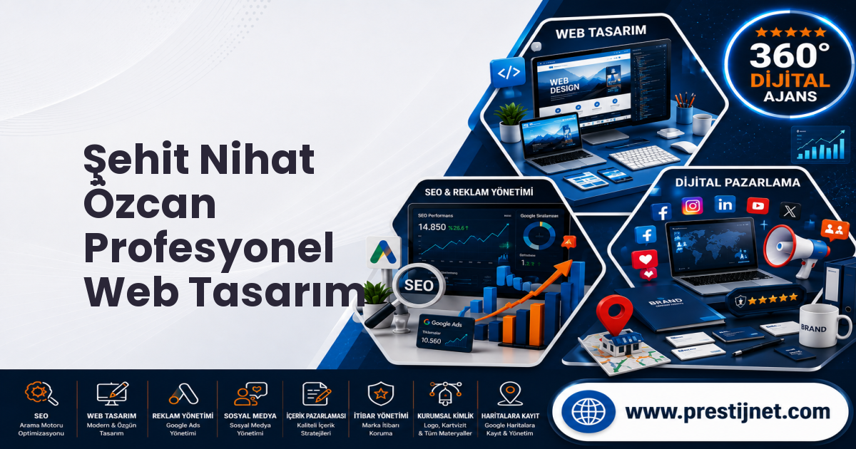 Şehit Nihat Özcan Profesyonel Web Tasarım