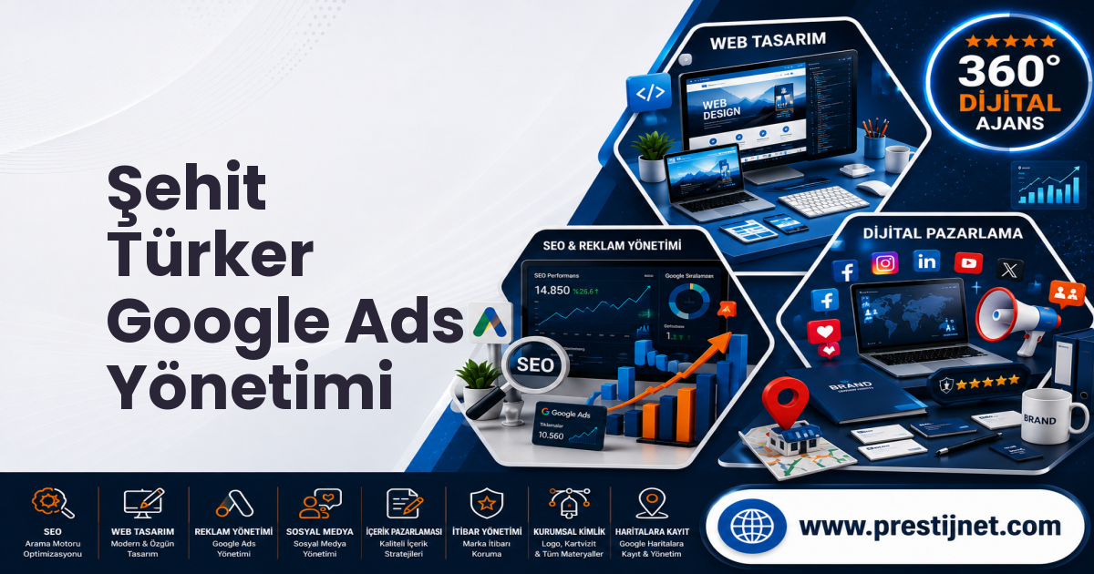 Şehit Türker Google Ads Yönetimi