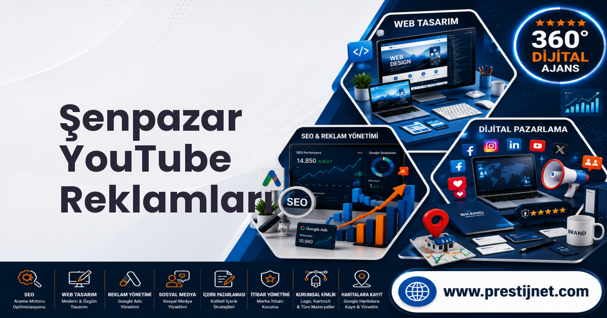 Şenpazar YouTube Reklamları