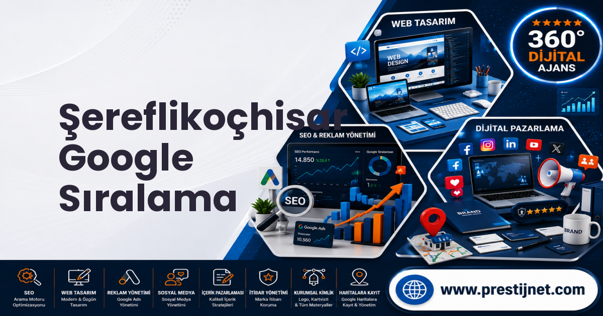 Şereflikoçhisar Google Sıralama