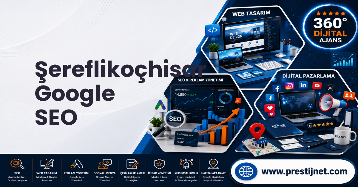 Şereflikoçhisar Google SEO
