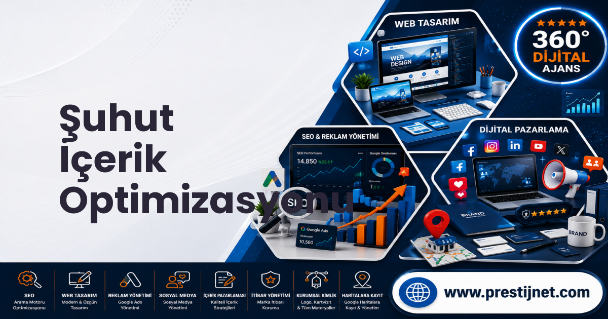 Şuhut İçerik Optimizasyonu