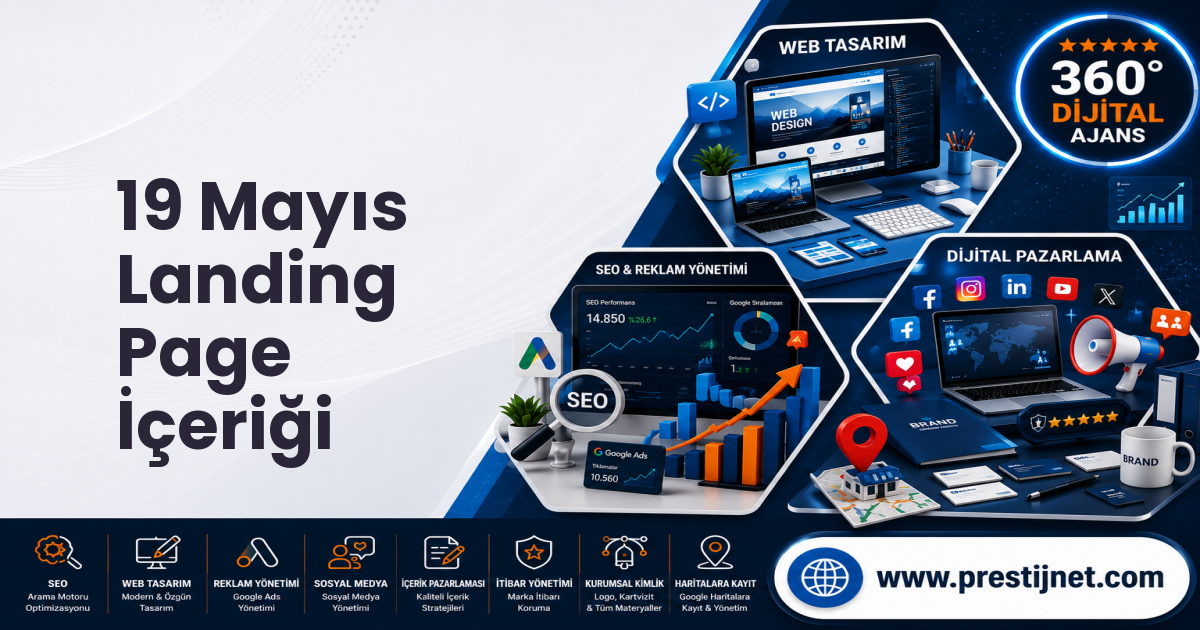 19 Mayıs Landing Page İçeriği