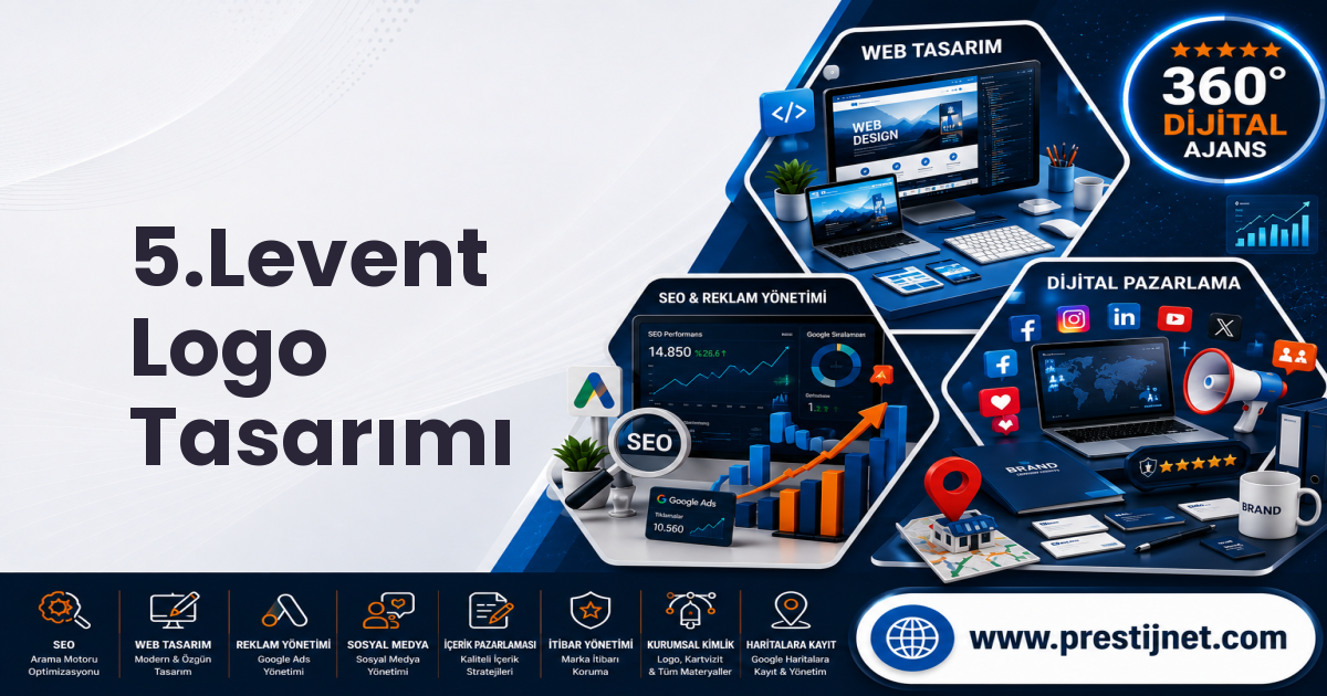 5.Levent Logo Tasarımı