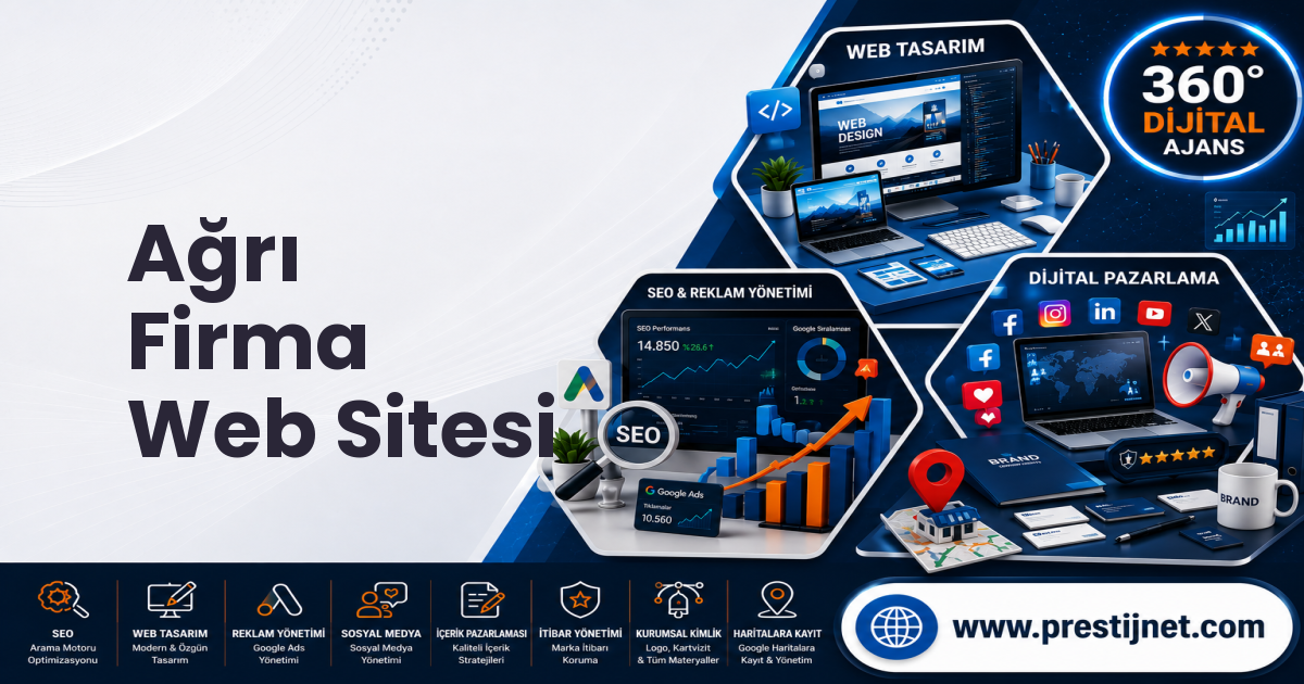 Ağrı Firma Web Sitesi