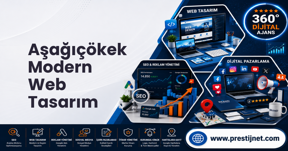 Aşağıçökek Modern Web Tasarım