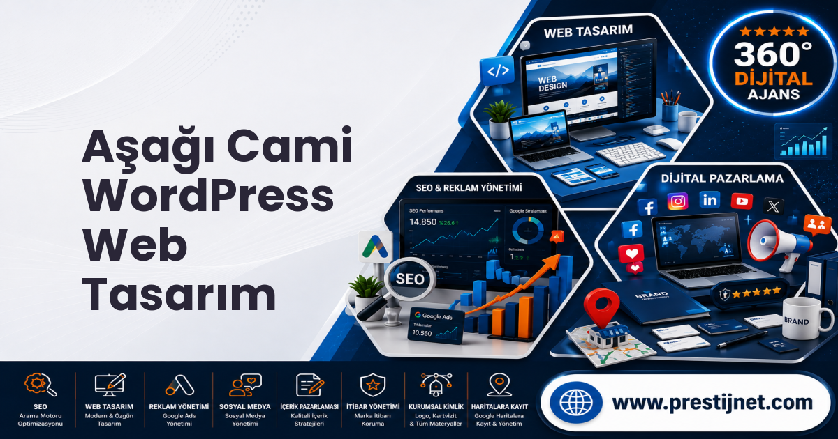 Aşağı Cami WordPress Web Tasarım