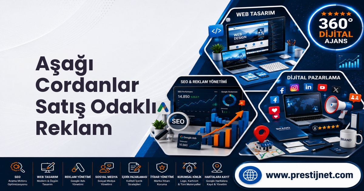 Aşağı Cordanlar Satış Odaklı Reklam