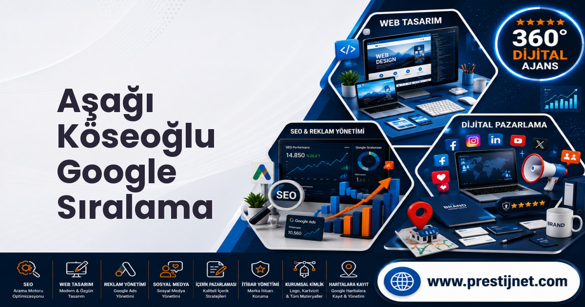Aşağı Köseoğlu Google Sıralama