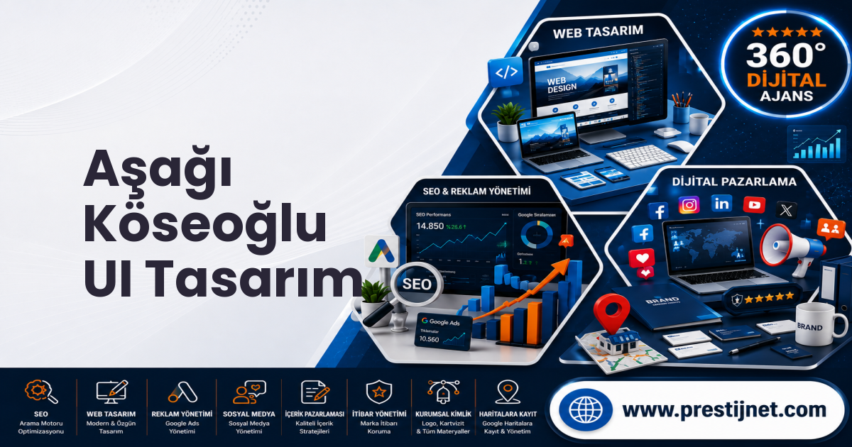 Aşağı Köseoğlu UI Tasarım