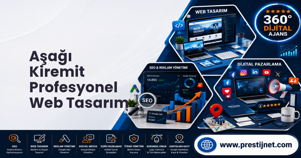 Aşağı Kiremit Profesyonel Web Tasarım