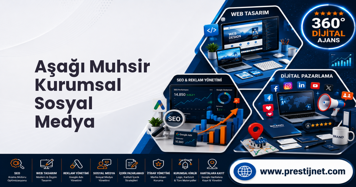 Aşağı Muhsir Kurumsal Sosyal Medya