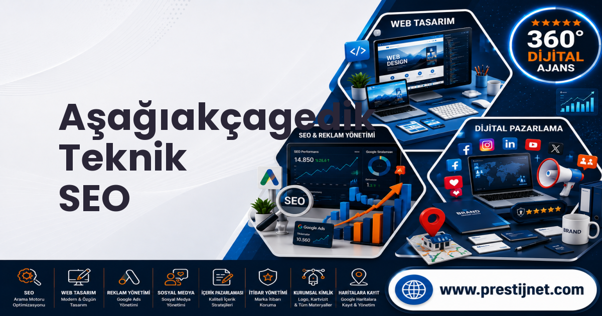 Aşağıakçagedik Teknik SEO