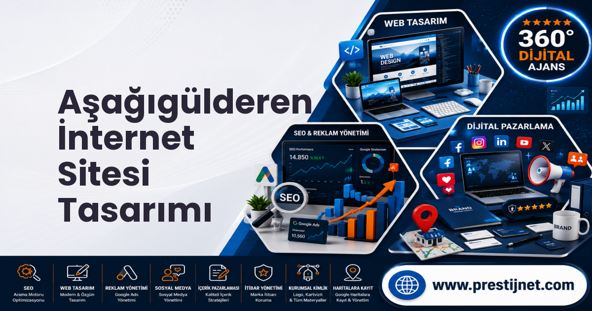 Aşağıgülderen İnternet Sitesi Tasarımı