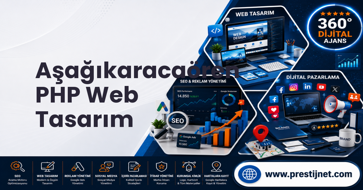 Aşağıkaracaören PHP Web Tasarım