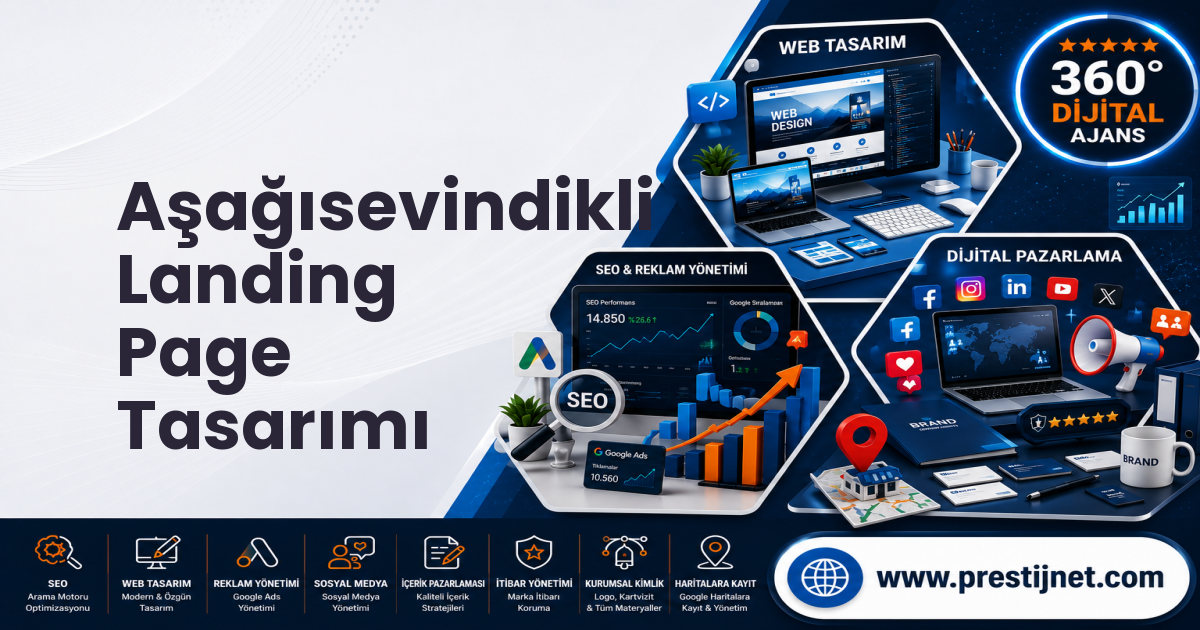 Aşağısevindikli Landing Page Tasarımı