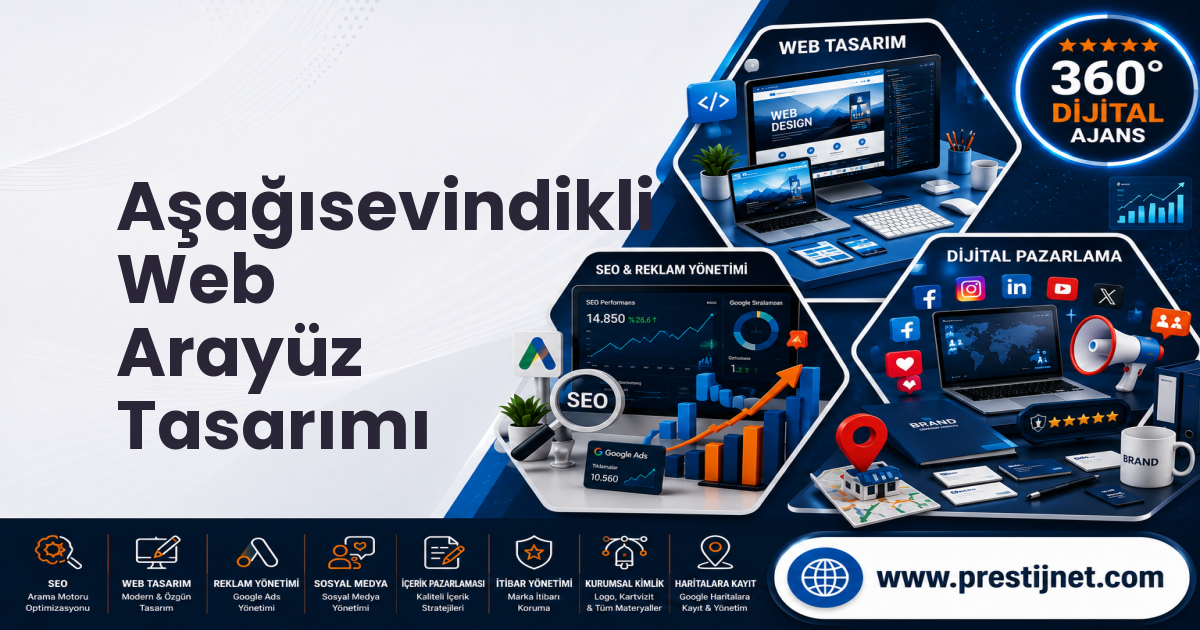 Aşağısevindikli Web Arayüz Tasarımı