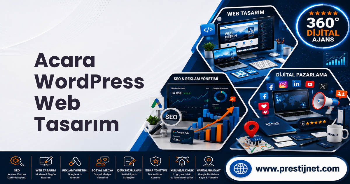 Acara WordPress Web Tasarım