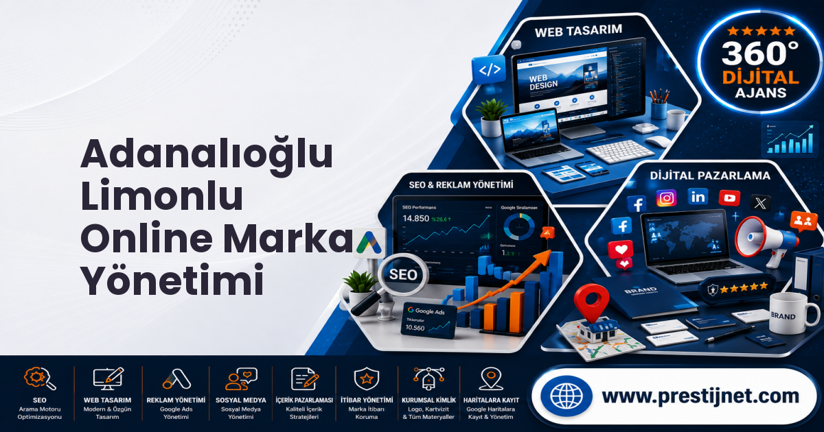 Adanalıoğlu Limonlu Online Marka Yönetimi