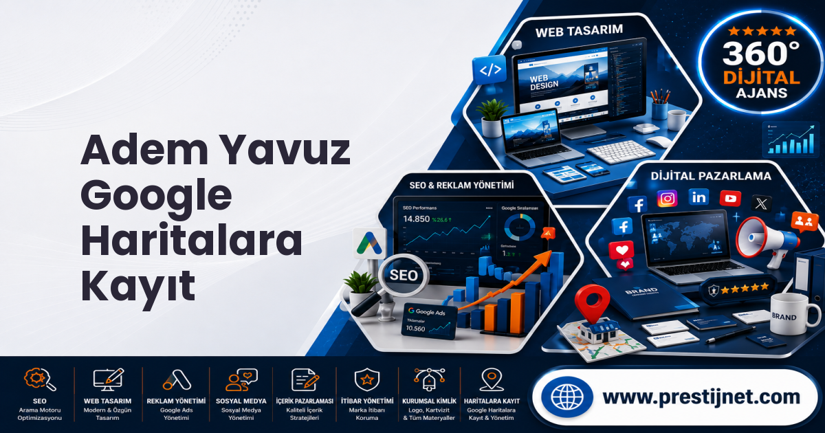 Adem Yavuz Google Haritalara Kayıt
