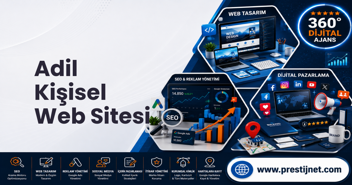 Adil Kişisel Web Sitesi