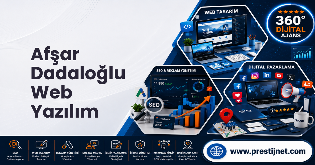 Afşar Dadaloğlu Web Yazılım