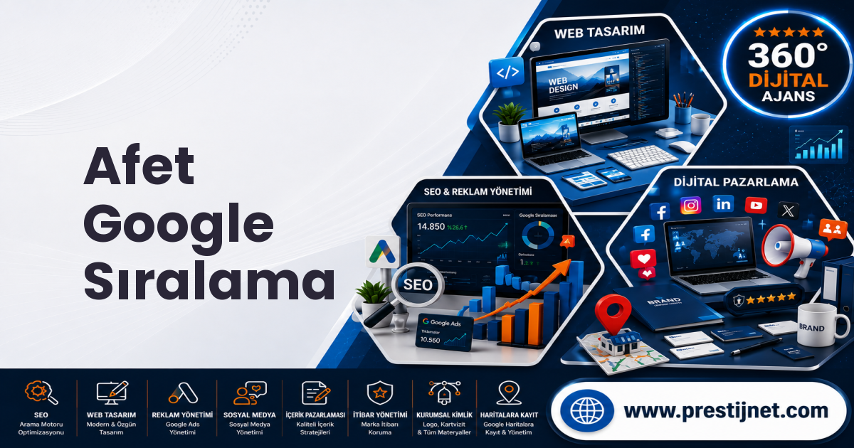 Afet Google Sıralama