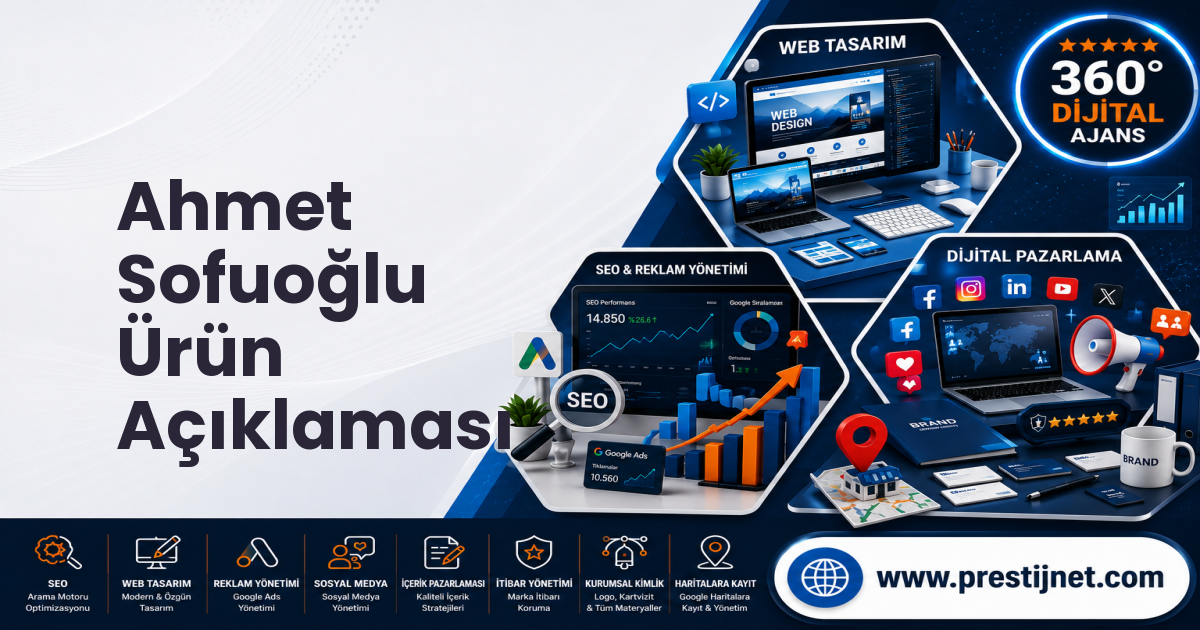 Ahmet Sofuoğlu Ürün Açıklaması