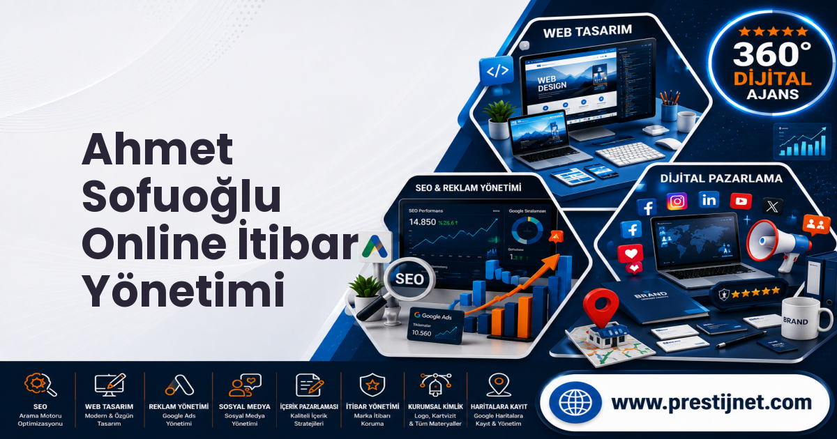 Ahmet Sofuoğlu Online İtibar Yönetimi