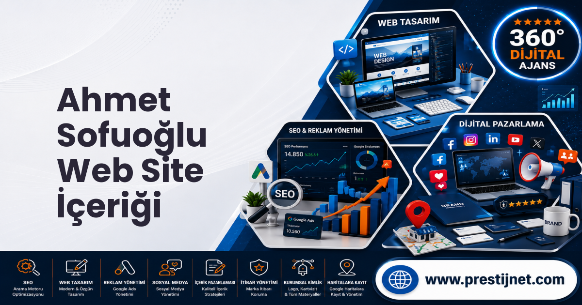 Ahmet Sofuoğlu Web Site İçeriği