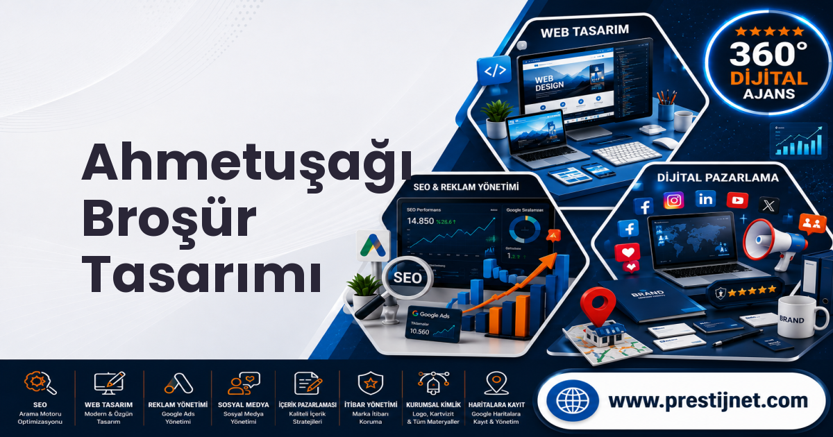 Ahmetuşağı Broşür Tasarımı