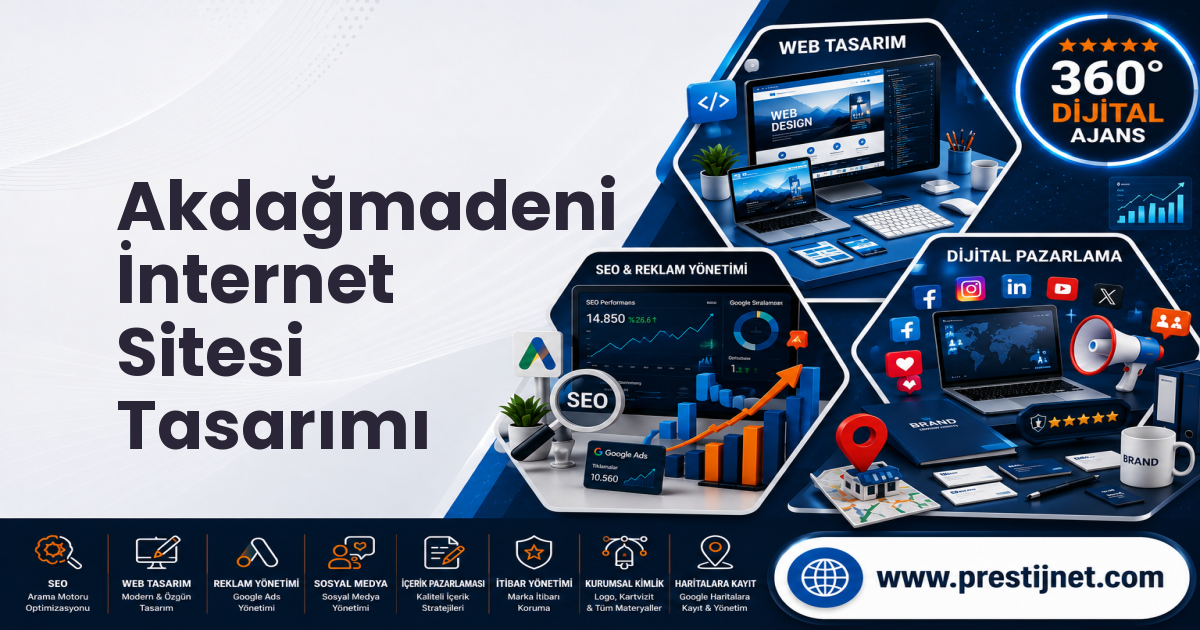 Akdağmadeni İnternet Sitesi Tasarımı